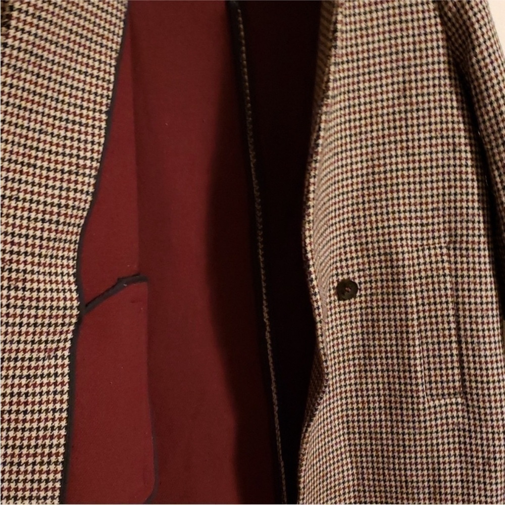Zara women’s tailored checkered coat - Picture 4 of 7